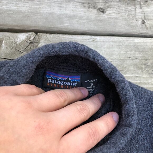 LOT OF 2 Vintage Patagonia Synchilla Vests Small - Picture 2 of 7